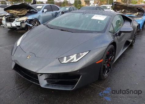 2017 Lamborghini Huracan Lp580-2 z USA, uszkodzony, nr VIN ZHWUC2ZF7HLA07026